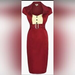 Lindy Bop Wynona Pencil Dress, VGUC, Size XL